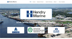Desktop Screenshot of hendrymarineindustries.com